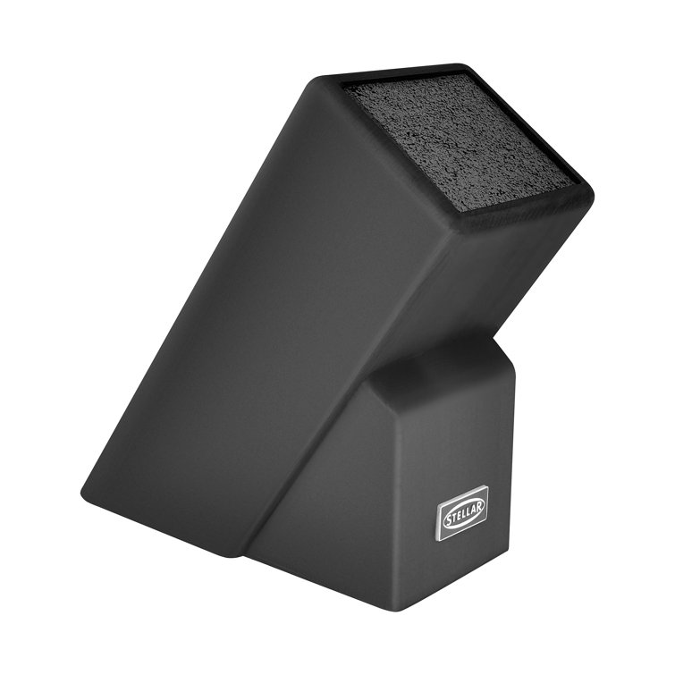 Stellar Black Universal Knife Block with Fibre Rods & Reviews Wayfair